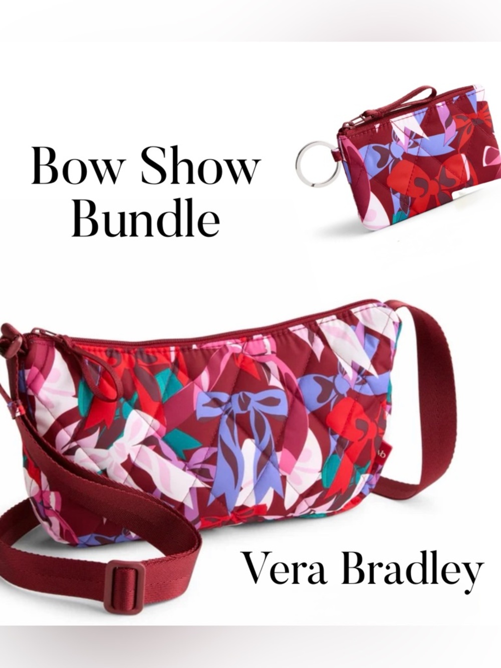 🎀 Vera Bradley Ultralight Bow Show Bundle NWT 🎀